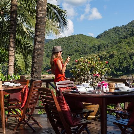 The Luang Say Lodge Pakbeng Bagian luar foto