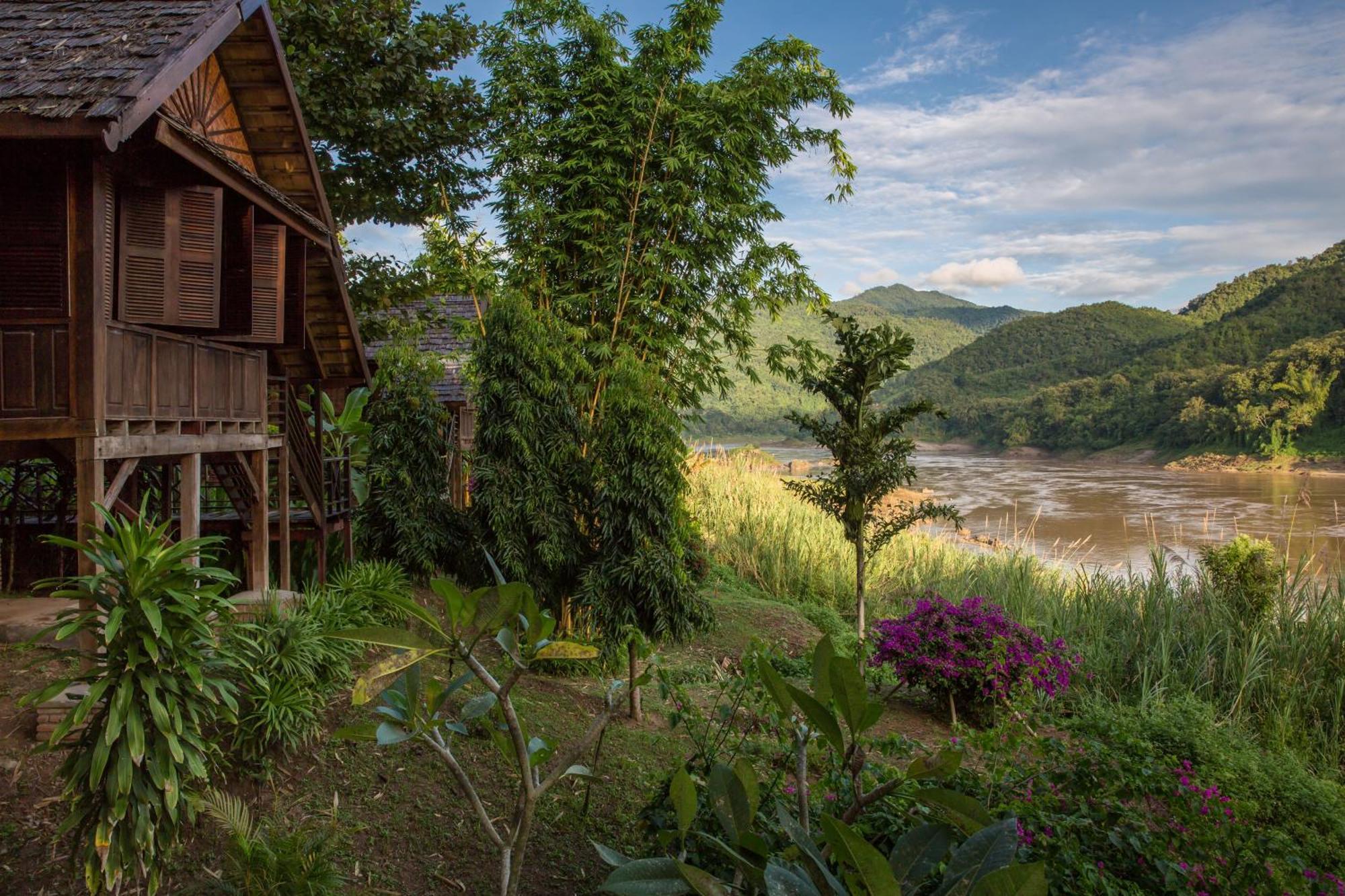 The Luang Say Lodge Pakbeng Bagian luar foto