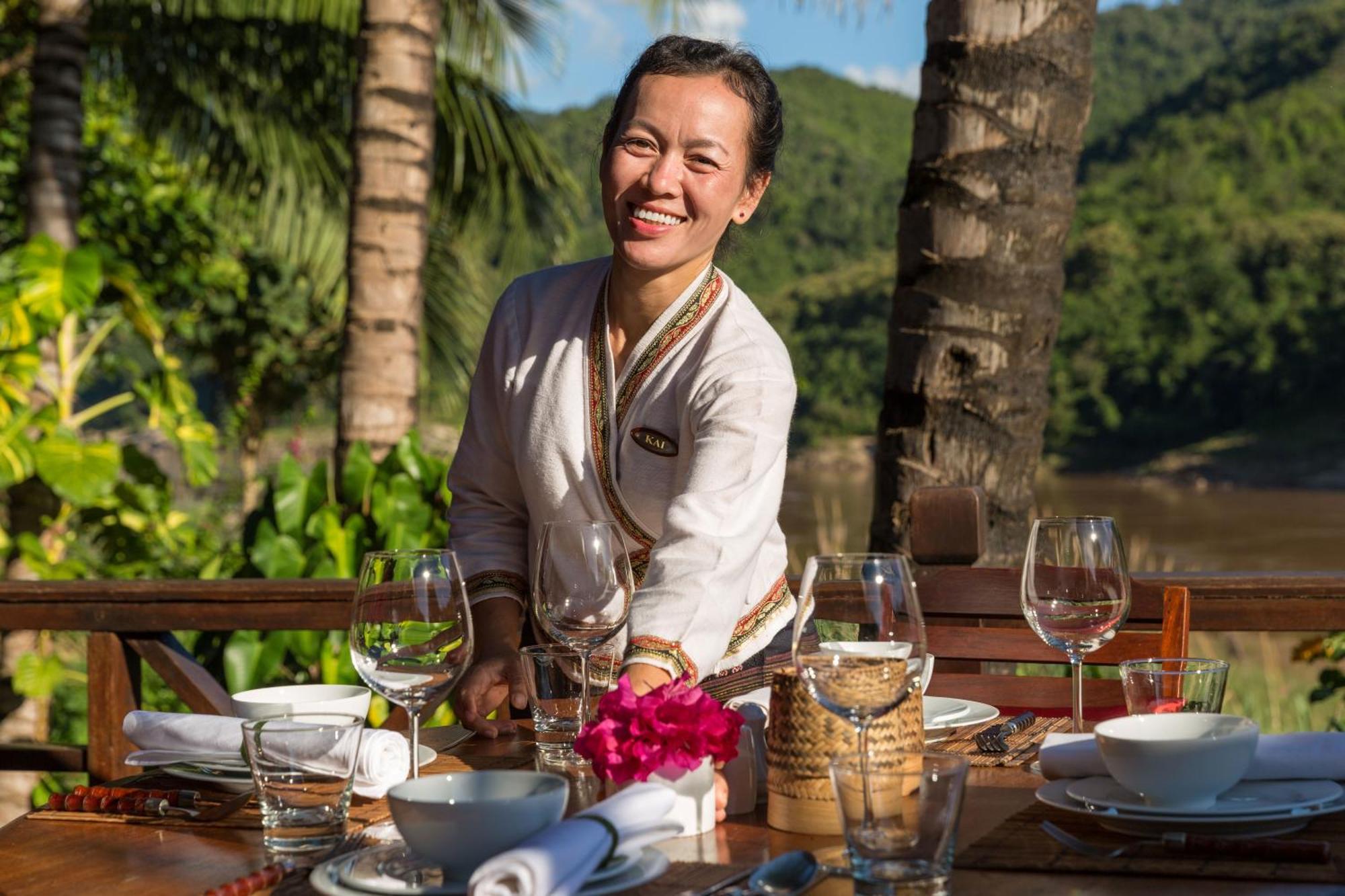 The Luang Say Lodge Pakbeng Bagian luar foto