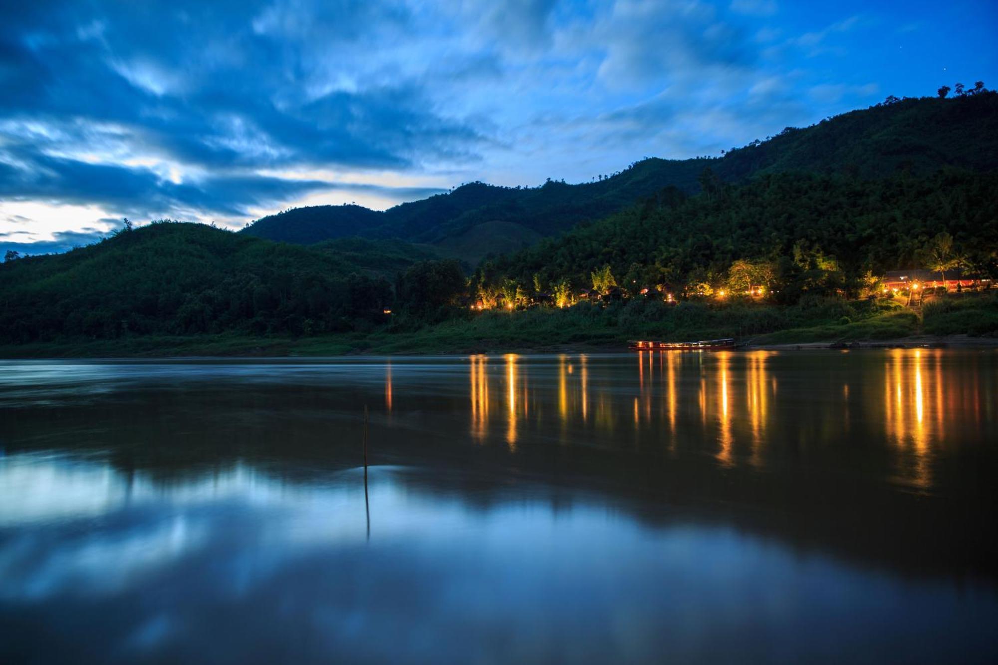 The Luang Say Lodge Pakbeng Bagian luar foto