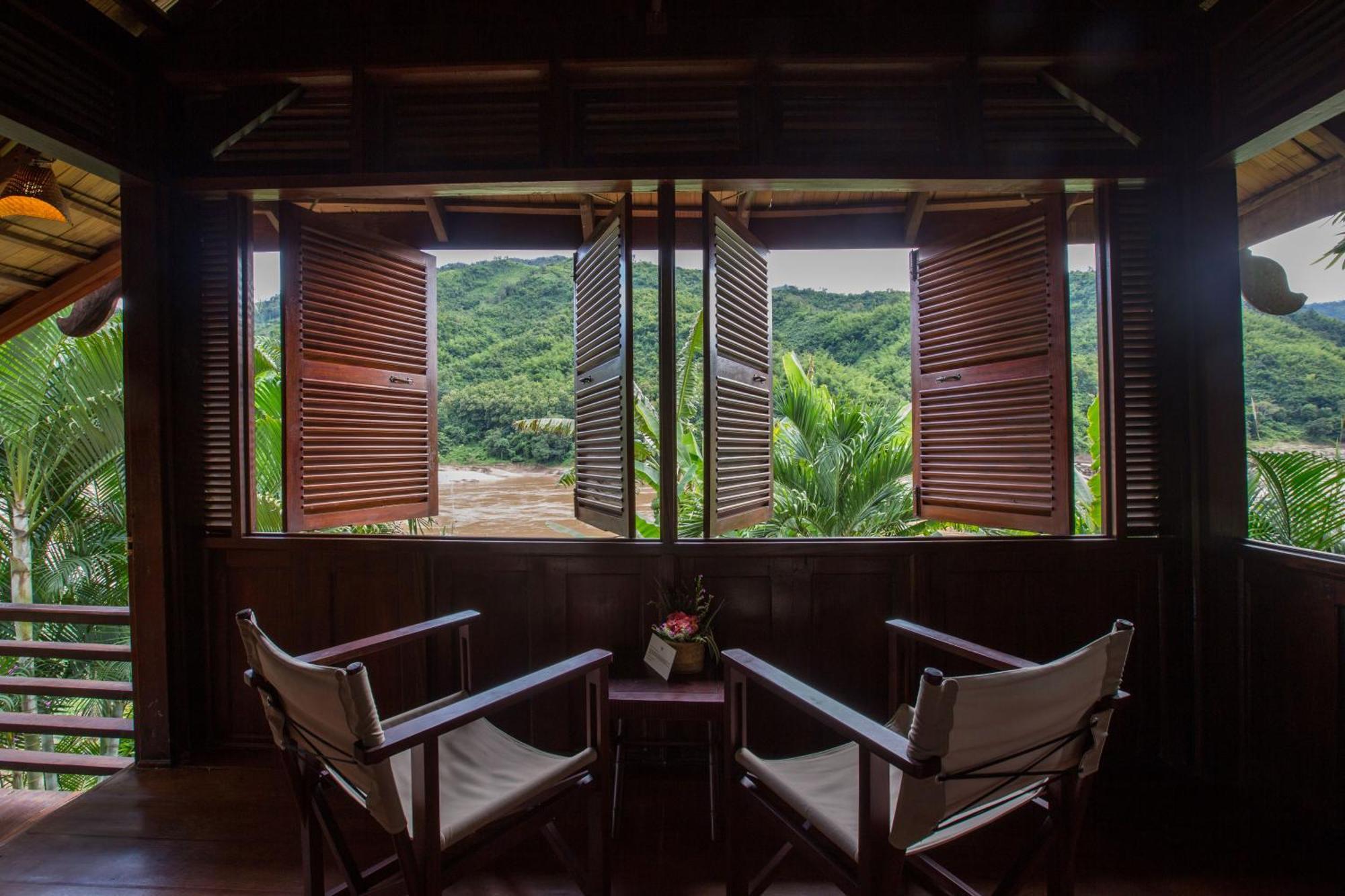 The Luang Say Lodge Pakbeng Bagian luar foto