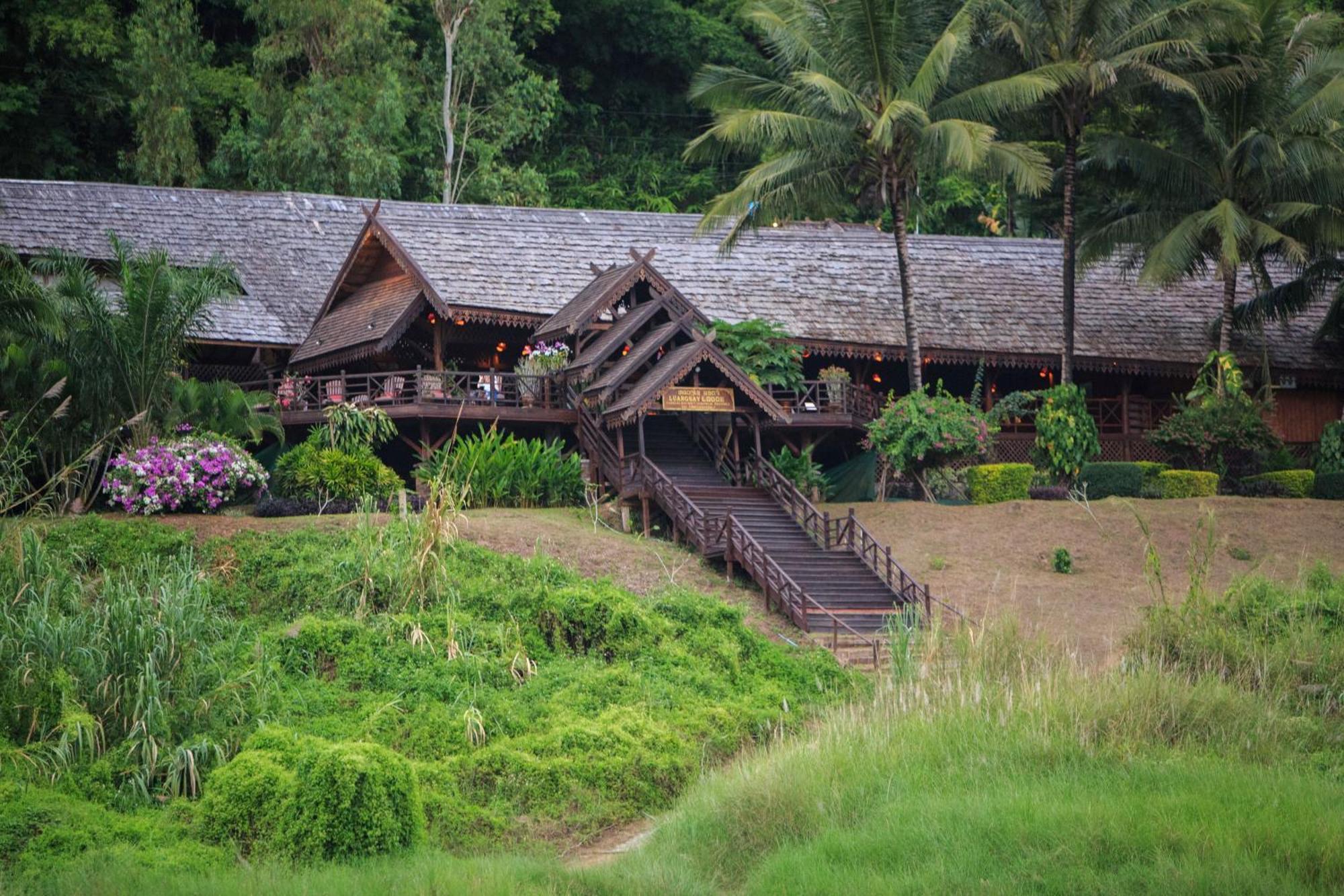The Luang Say Lodge Pakbeng Bagian luar foto
